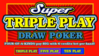 Triple play video poker free